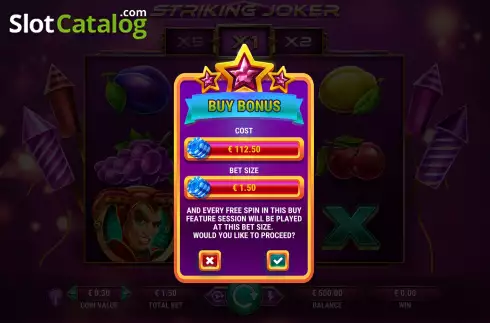 Οθόνη8. Striking Joker Κουλοχέρης
