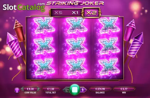 Οθόνη9. Striking Joker Κουλοχέρης