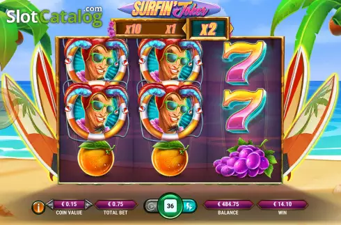 Οθόνη6. Surfin’ Joker Κουλοχέρης