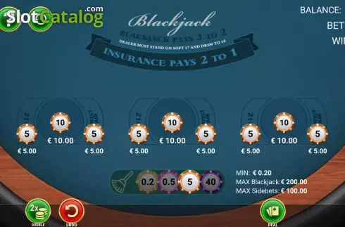 Οθόνη4. BlackJack Side Bets (GameArt) Κουλοχέρης