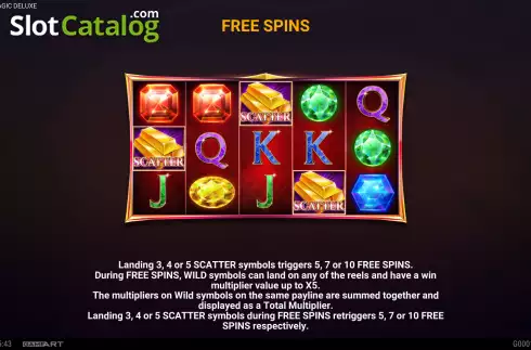 Οθόνη6. Diamond Magic Deluxe Κουλοχέρης