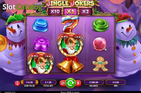 Οθόνη2. Jingle Jokers Κουλοχέρης