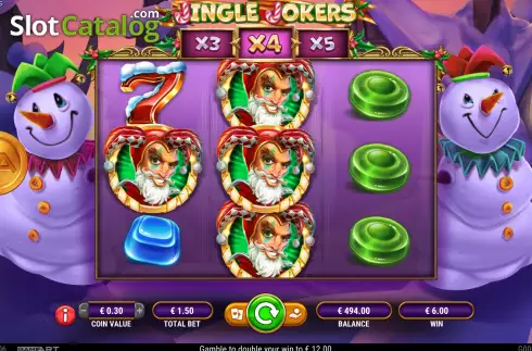 Οθόνη4. Jingle Jokers Κουλοχέρης