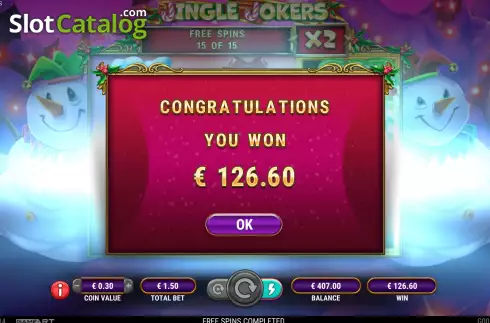 Οθόνη8. Jingle Jokers Κουλοχέρης