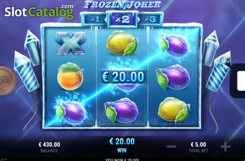 Οθόνη3. Frozen Joker Κουλοχέρης
