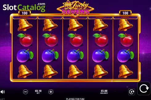 Οθόνη2. 100 Lucky Sevens Κουλοχέρης