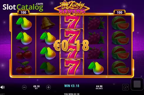 Οθόνη3. 100 Lucky Sevens Κουλοχέρης
