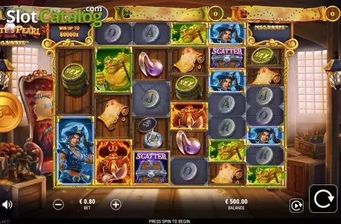 Οθόνη3. Pirate’s Pearl Megaways Κουλοχέρης