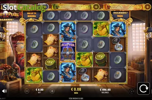 Οθόνη4. Pirate’s Pearl Megaways Κουλοχέρης