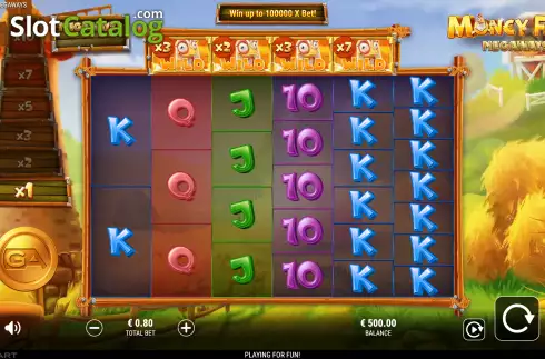 Οθόνη3. Money Farm Megaways Κουλοχέρης