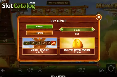 Οθόνη5. Money Farm Megaways Κουλοχέρης