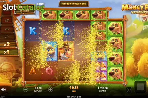 Οθόνη4. Money Farm Megaways Κουλοχέρης