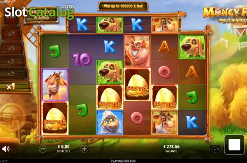 Οθόνη6. Money Farm Megaways Κουλοχέρης