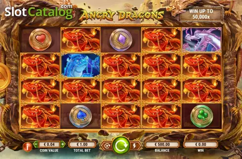 Οθόνη3. Angry Dragons Κουλοχέρης