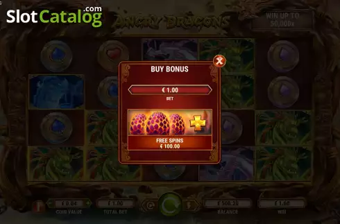 Οθόνη6. Angry Dragons Κουλοχέρης