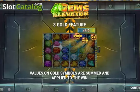 Οθόνη2. Gems Elevator Κουλοχέρης 