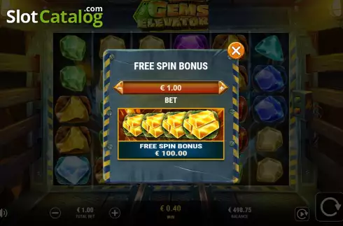 Οθόνη6. Gems Elevator Κουλοχέρης 