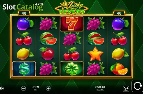 Οθόνη3. 40 Lucky Sevens Κουλοχέρης