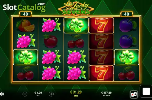 Οθόνη7. 40 Lucky Sevens Κουλοχέρης