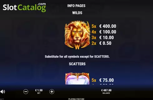 Οθόνη8. Safari Gems Κουλοχέρης