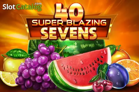 40 Super Blazing Sevens Λογότυπο 40 Super Blazing Sevens Λογότυπο