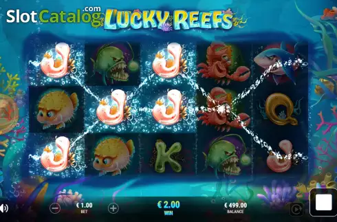 Οθόνη4. Lucky Reefs Κουλοχέρης