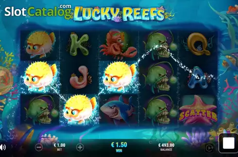 Οθόνη5. Lucky Reefs Κουλοχέρης