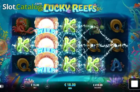 Οθόνη9. Lucky Reefs Κουλοχέρης