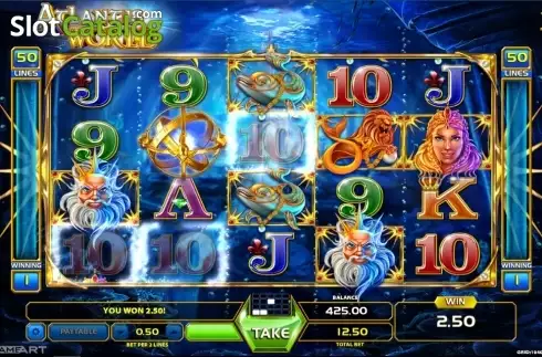 Οθόνη3. Atlantis World Κουλοχέρης