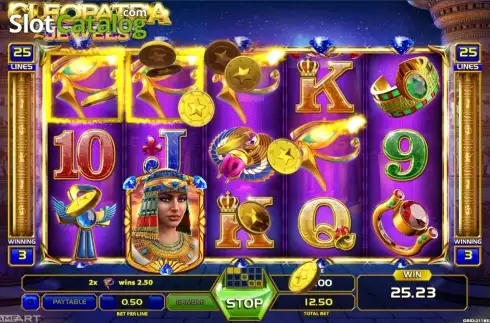 Οθόνη4. Cleopatra Jewels (GameArt) Κουλοχέρης