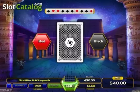 Οθόνη5. Cleopatra Jewels (GameArt) Κουλοχέρης