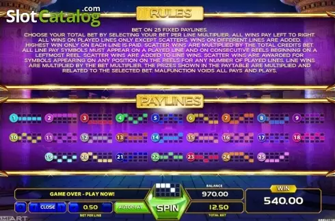 Οθόνη8. Cleopatra Jewels (GameArt) Κουλοχέρης