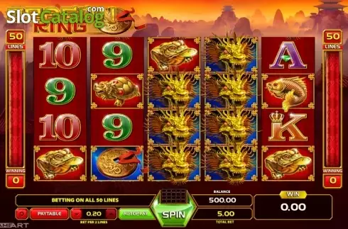 Οθόνη2. Dragon King (GameArt) Κουλοχέρης