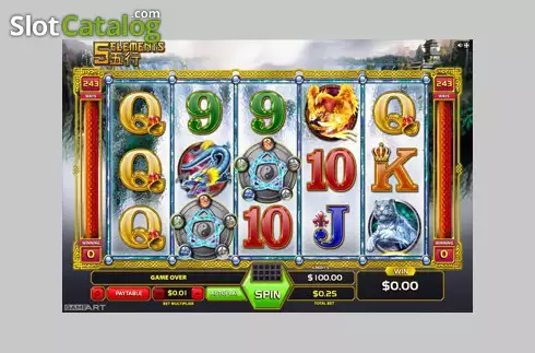 Οθόνη2. Five Elements Κουλοχέρης