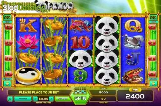Οθόνη3. Fortune Panda (GameArt) Κουλοχέρης