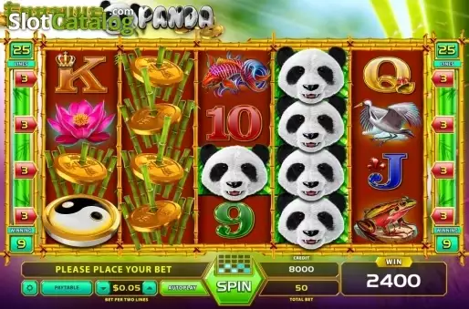 Οθόνη4. Fortune Panda (GameArt) Κουλοχέρης