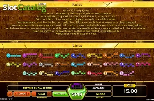 Οθόνη9. Gold Of Ra (GameArt) Κουλοχέρης