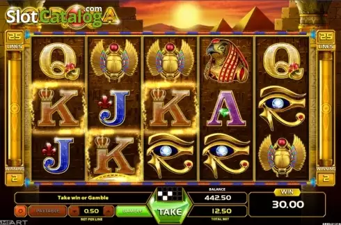 Οθόνη4. Gold Of Ra (GameArt) Κουλοχέρης
