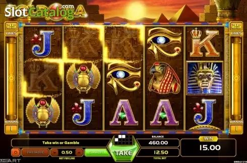Οθόνη5. Gold Of Ra (GameArt) Κουλοχέρης