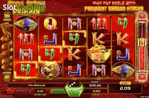Οθόνη9. Golden Dragon (GameArt) Κουλοχέρης