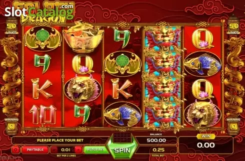 Οθόνη5. Golden Dragon (GameArt) Κουλοχέρης