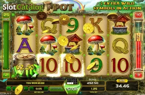 Οθόνη5. Jumpin Pot Κουλοχέρης