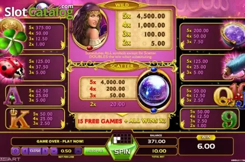 Οθόνη6. Lady Luck (GameArt) Κουλοχέρης