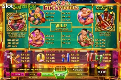 Οθόνη5. Lucky Babies Κουλοχέρης 