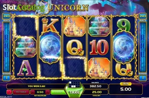 Οθόνη4. Magic Unicorn Κουλοχέρης