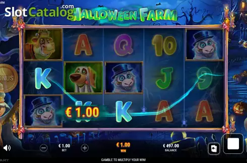 Οθόνη3. Halloween Farm Κουλοχέρης