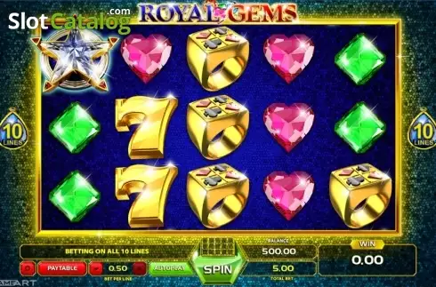 Οθόνη2. Royal Gems (GameArt) Κουλοχέρης