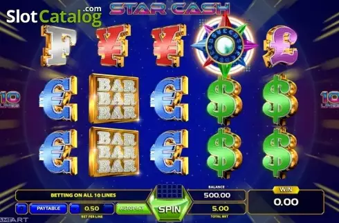 Οθόνη2. Star Cash (GameArt) Κουλοχέρης