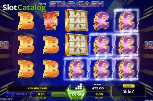 Οθόνη3. Star Cash (GameArt) Κουλοχέρης