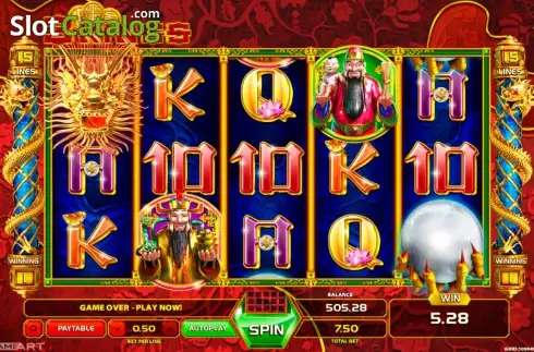 Οθόνη5. Three Kings (GameArt) Κουλοχέρης